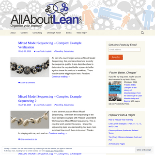 AllAboutLean.com â€“ Organize your Industry
