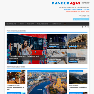Russland Visum + Reise Experte - paneurasia.de