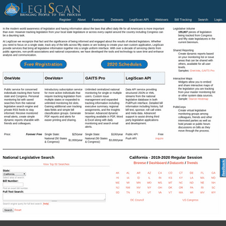 LegiScan - Bringing People to the Process