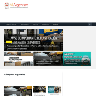 Aliexpress Argentina - Productos y Ofertas Destacadas