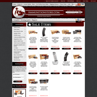 Ammunition Store – Bulk Ammo and Cheap Reloading Supplies For Sale Online