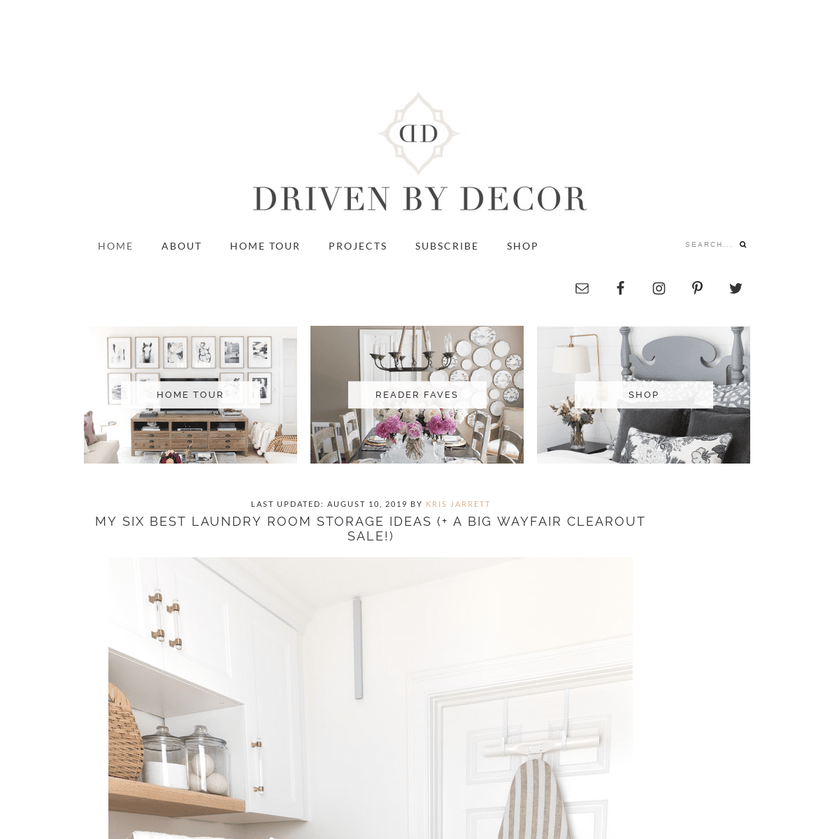 Driven by Decor | Decorating Homes with Affordable Style and Timeless Design