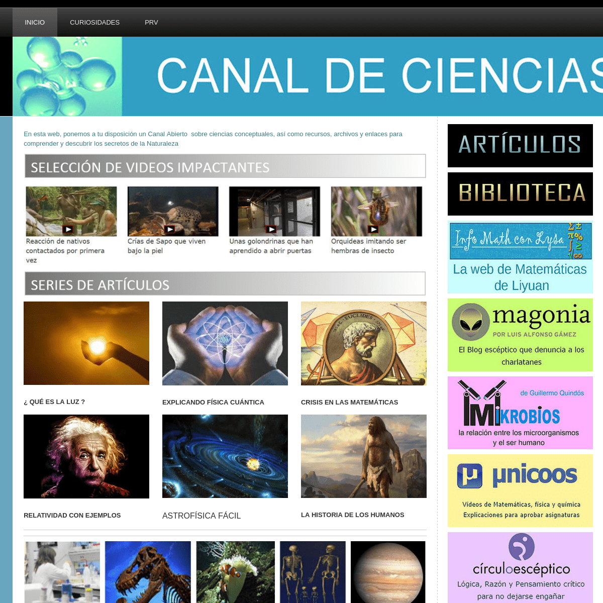 A complete backup of canaldeciencias.com
