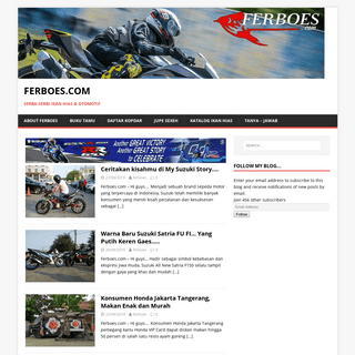Ferboes.com – Serba-Serbi Ikan Hias & Otomotif