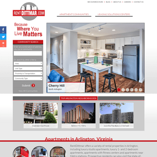 Arlington Va. Apartments for Rent | RentDittmar.com