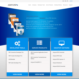 Amyuni | Quality PDF Developer Tools for .NET and COM, 64-bit SDK