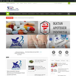 HomePage - Info Farmasi Terkini Berbasis Ilmiah dan Praktis