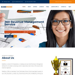 EaseRoom - Hotel Management Services I Channel Manager I IBE