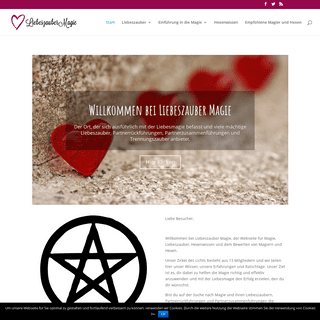 Liebeszauber Magie – Rituale, Zaubersprüche und geheimes Hexenwissen