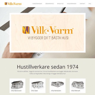 Villa Varm | Hustillverkare och husleverantör av Villa Varm hus