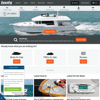 A complete backup of boats.com