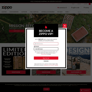 Genuine Zippo Official Website - Zippo.com