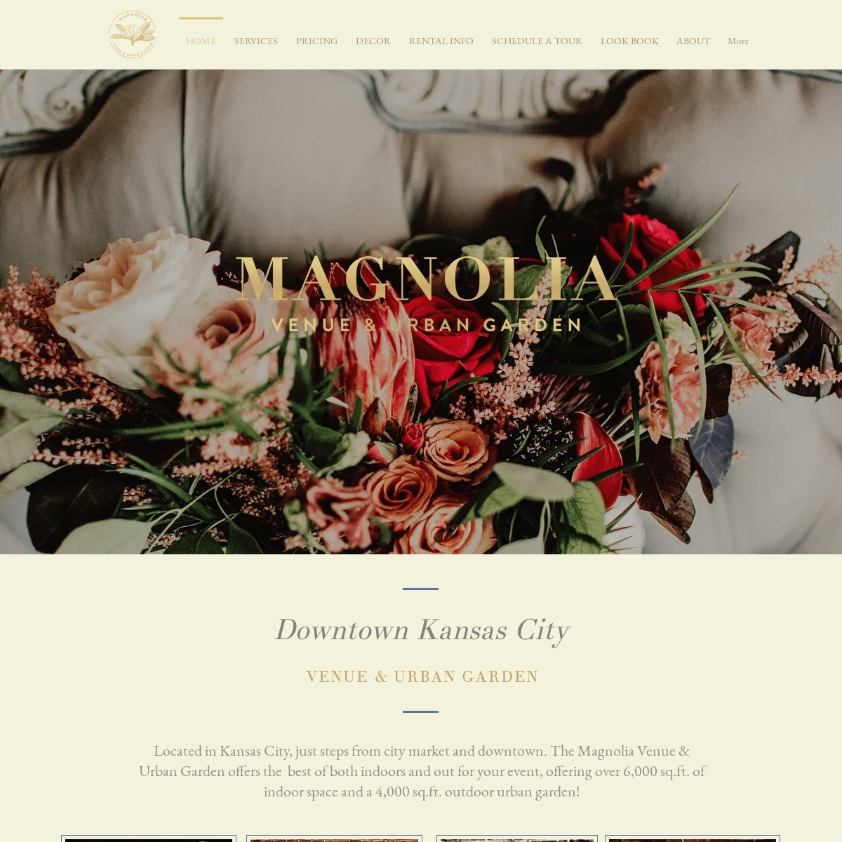 Kansas City Wedding Venue | Magnolia Venue & Urban Garden