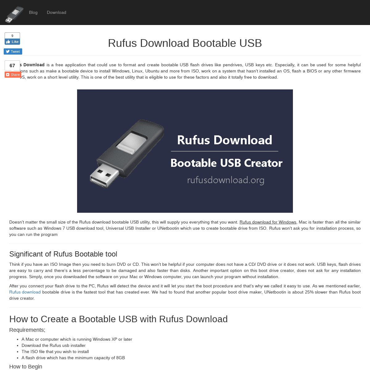 Rufus Download - create bootable USB drives easily