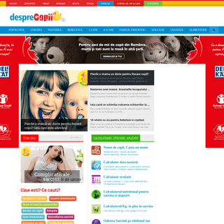 Desprecopii.com - Fertilitate, Sarcina, Cresterea copilului, Parenting