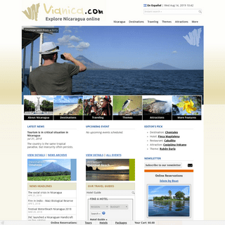ViaNica.com: Explore Nicaragua Online