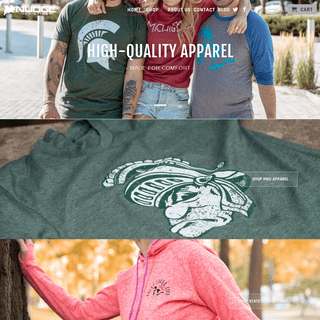 Michigan State Spartans Shop for Car Decals, T-shirts, and apparel