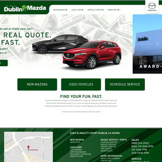 Dublin Mazda - Bay Area Mazda Dealership