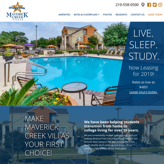 Maverick Creek Villas - Affordable UTSA Apartments - San Antonio, TX