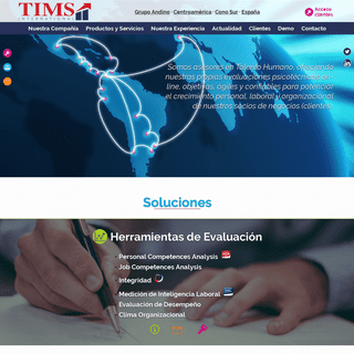 TIMS International â€“ Asesores en Talento Humano que potencian el crecimiento personal, laboral y organizacional de nuestros cl