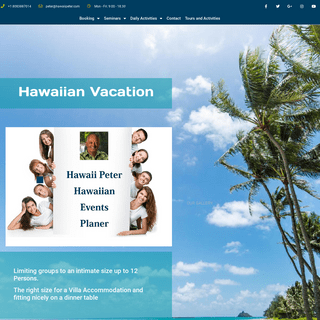 Hawaii Peter – Your Hawaiian Vacation Home and more