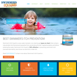 Swimmer's Itch Prevention :: Swimmer's Itch Guard 