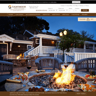 Pacific Grove, CA Hotel - Lighthouse Lodge & Cottages