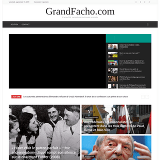 Accueil | GrandFacho.com