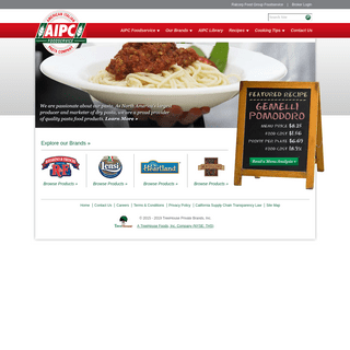 AIPC Foodservice - We are passionate about our pasta