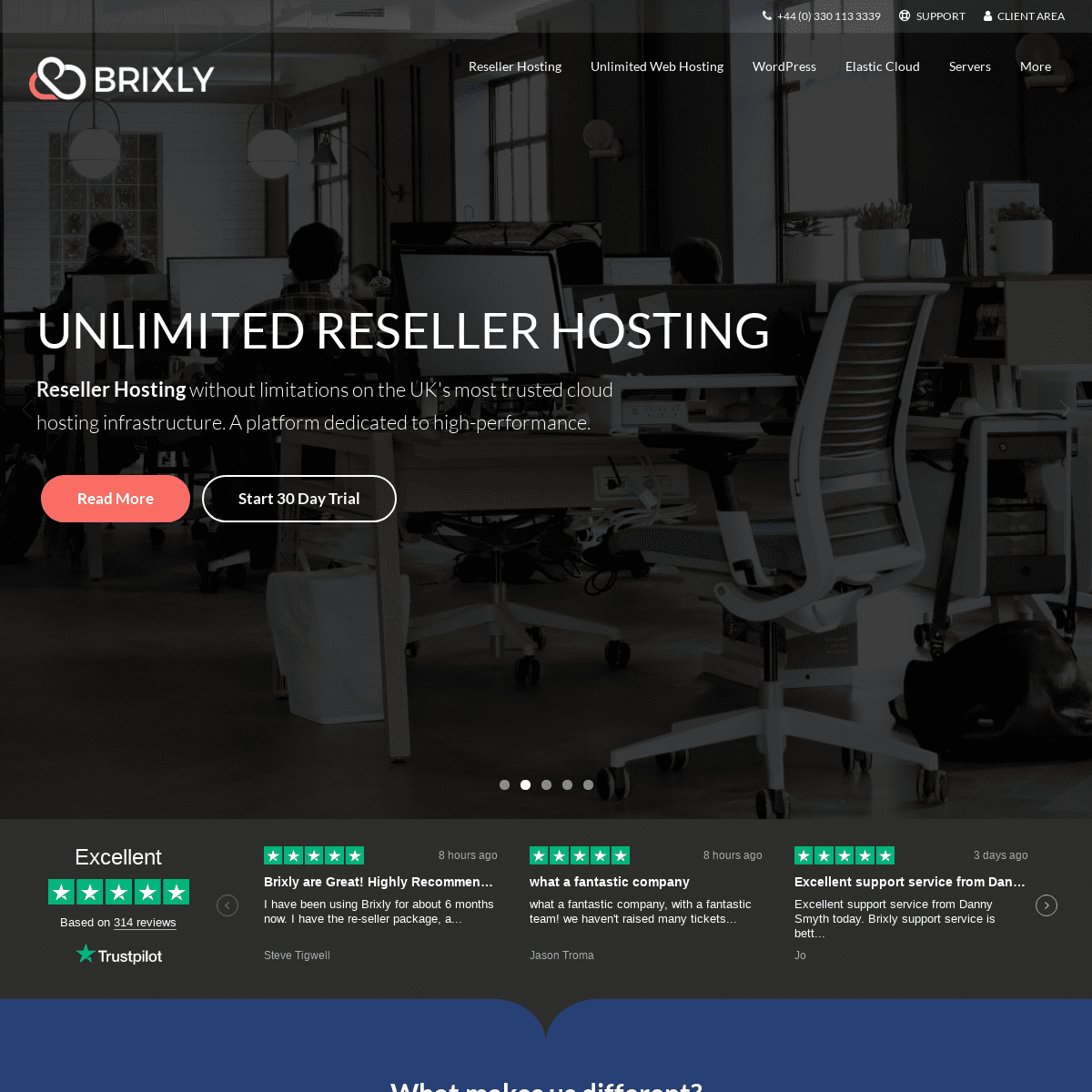 Brixly – Unlimited Reseller Hosting, Unlimited Web Hosting and VPS