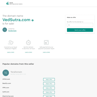 A complete backup of vedsutra.com