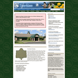 Frenchtown Charter Township - MI - Official Website