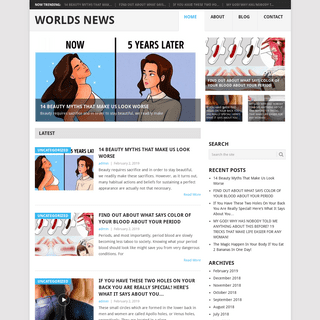 Worlds News - Raise The Awareness Of People