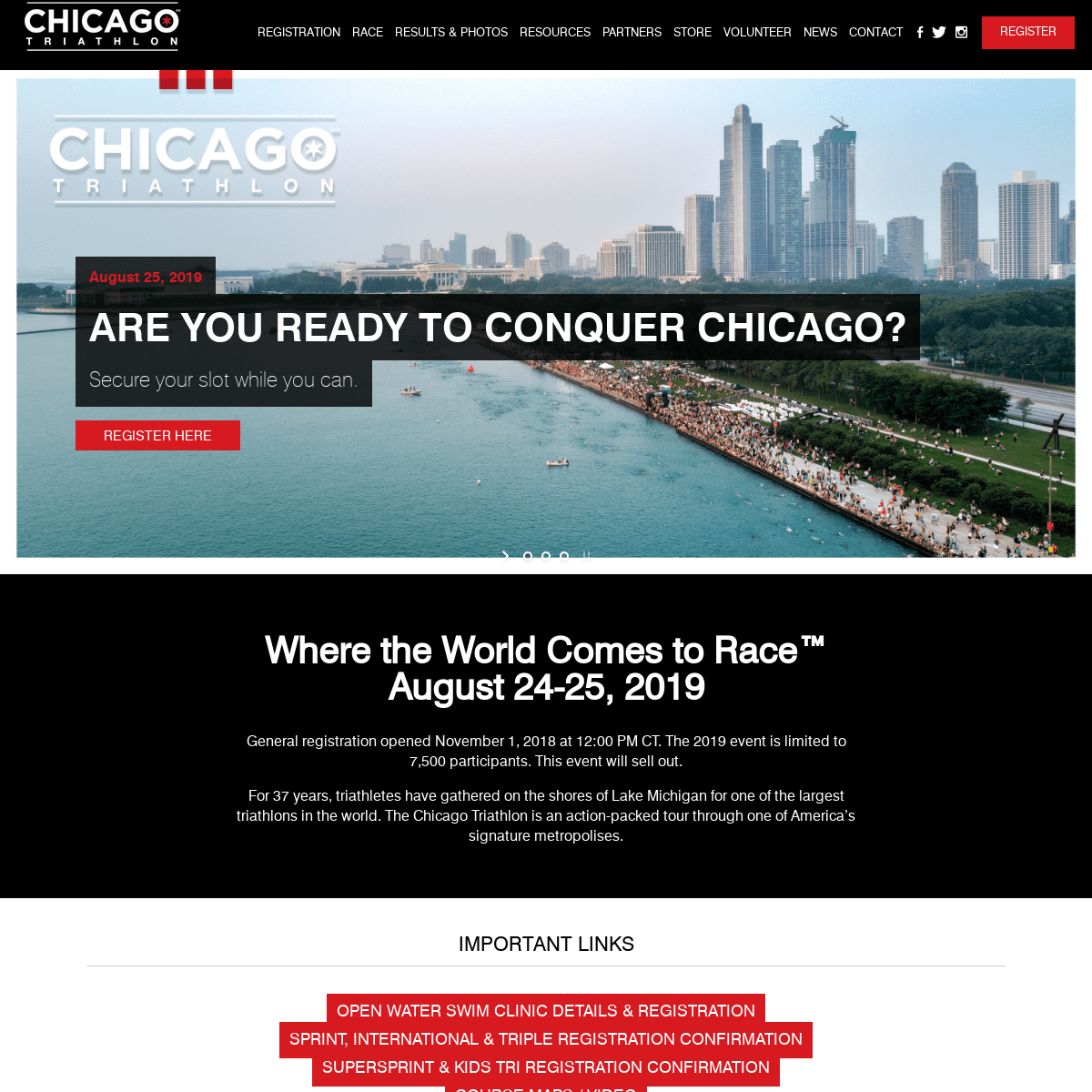 Chicago Triathlon - Home