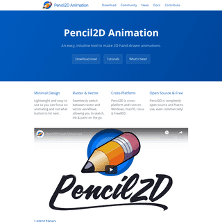Pencil2D Animation - Open source animation software