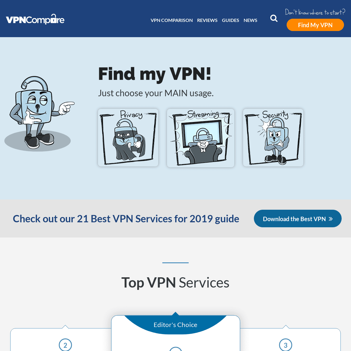 VPN Compare: Top 20 Best VPN Comparison