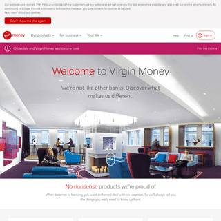 Virgin Money UK - Credit cards, Mortgages, Savings, ISAs, Investments and Insurance