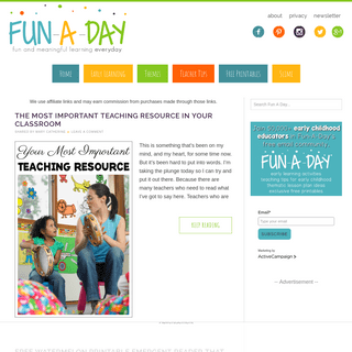Fun-A-Day! - fun & meaningful learning every day