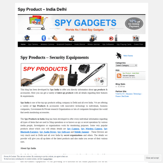 Spy Product – India Delhi