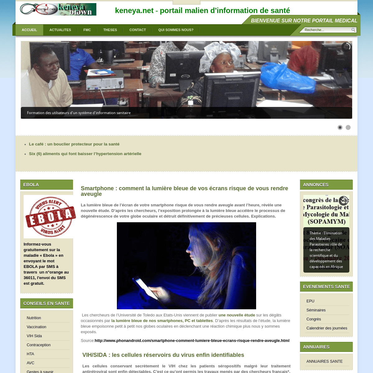 Keneyablown :portail malien d’information de santé