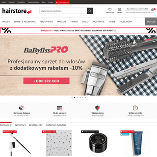 Sklep fryzjerski i hurtownia online - Hairstore.pl