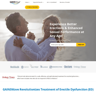 GAINSWave | Revolutionizing Erectile Dysfunction Treatment