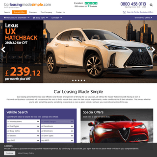 Car Leasing Made Simple | Leading Car Lease Company in UK