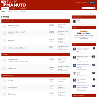 Forums - Talk Manchester United