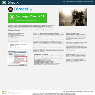 DirectX 11 | Descargar gratis