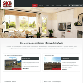 SKB Imóveis - Realizando sonhos | Imóveis penápolis, Venda e locação de imóveis