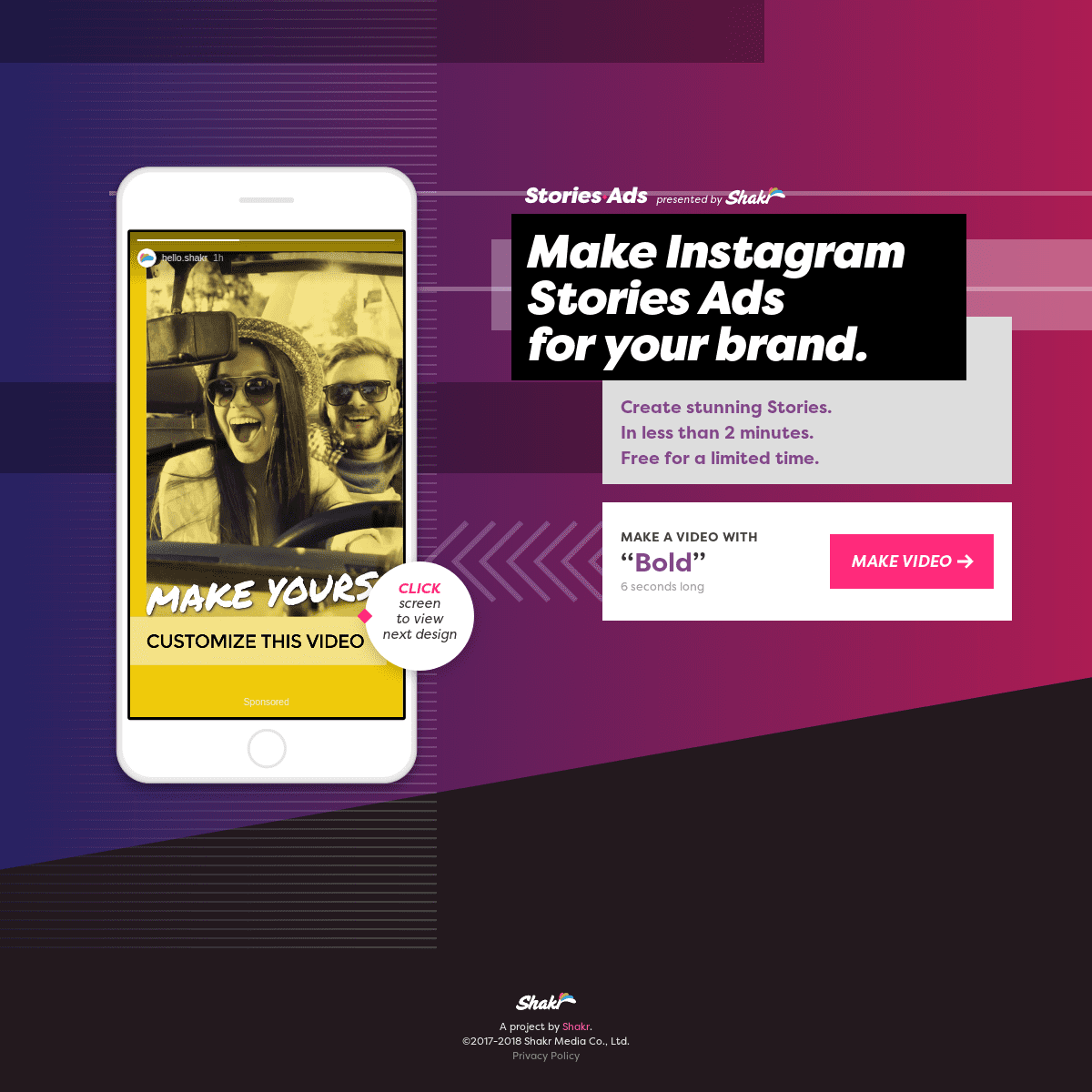 StoriesAds - Make Instagram Stories Ads