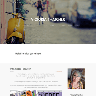 VICTORIA THATCHER - Blog