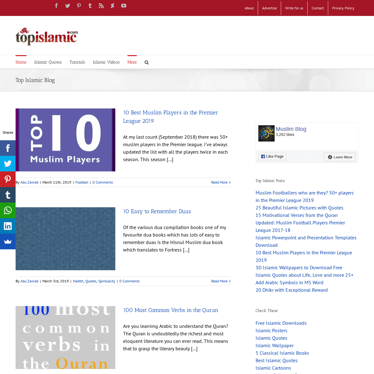 Top Islamic Blog! - Islam | Design | Tech