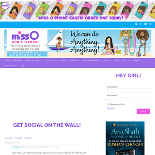 Miss O and Friends | Fun websites for Girls